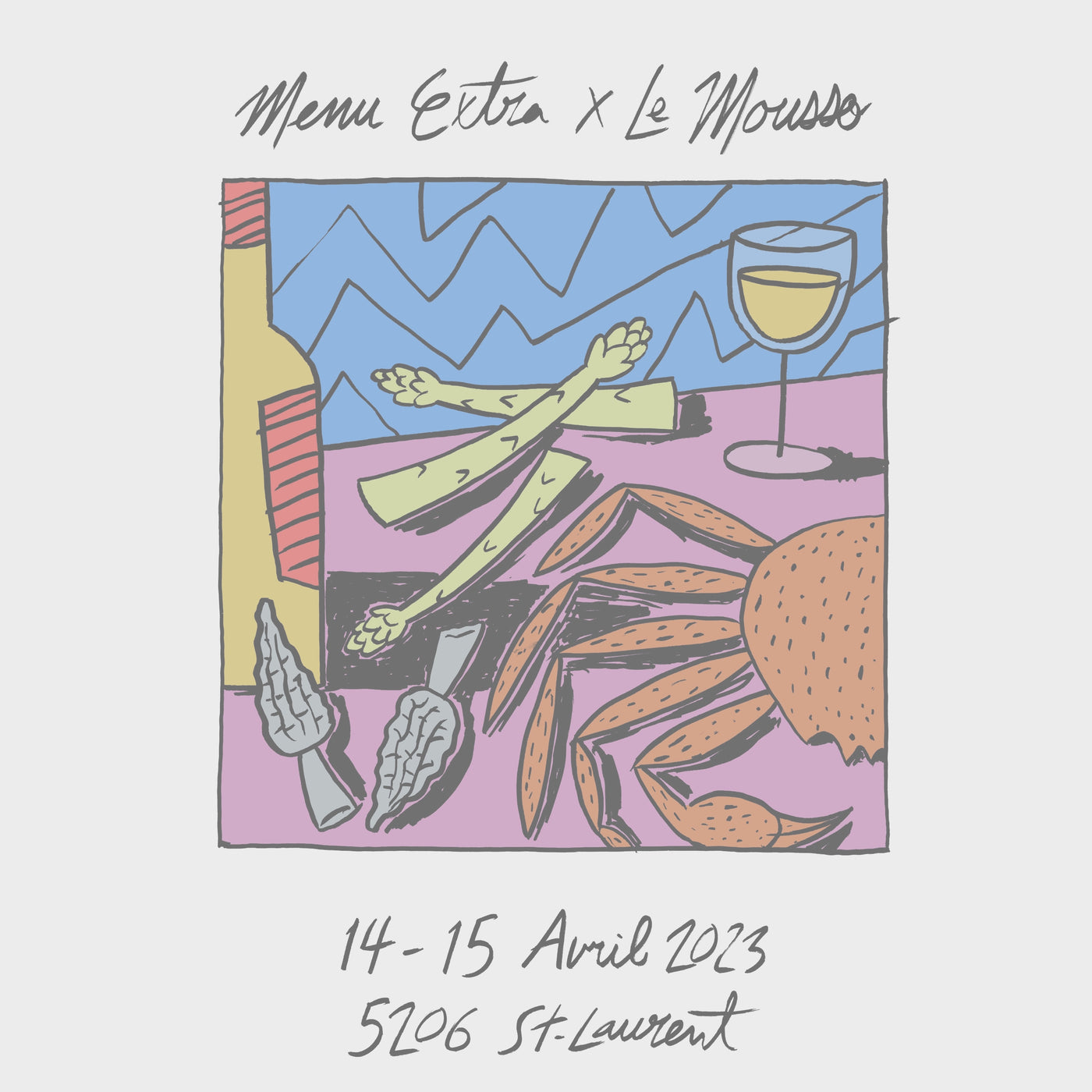 Avril 2023 - Menu Extra x Le Mousso