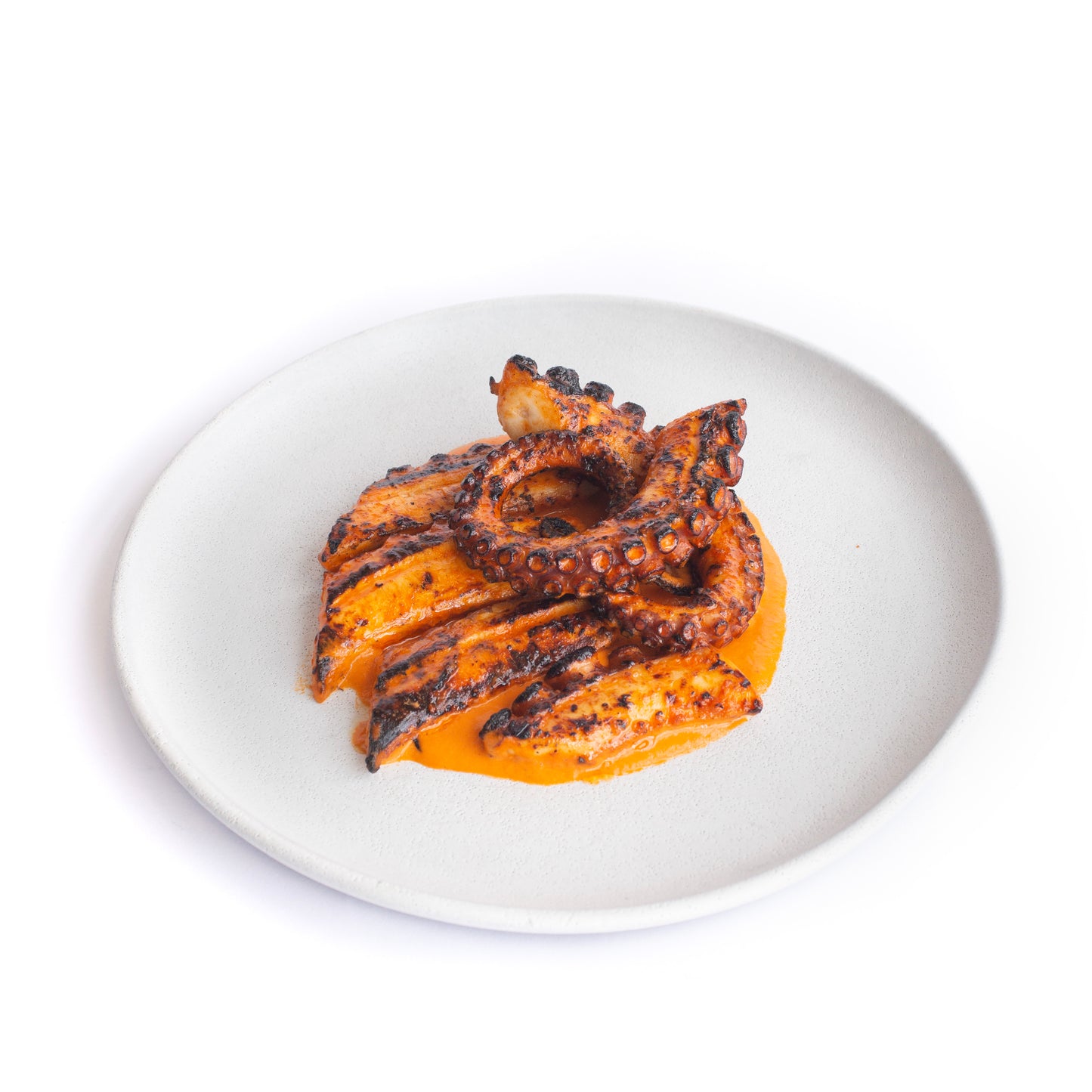 Pieuvre grillée au piment doux