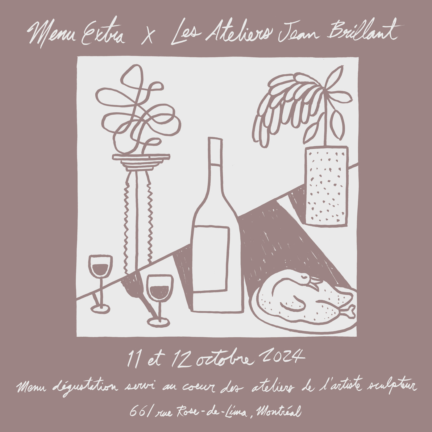 October 2024 - Extra Menu X Les Ateliers Jean Brillant