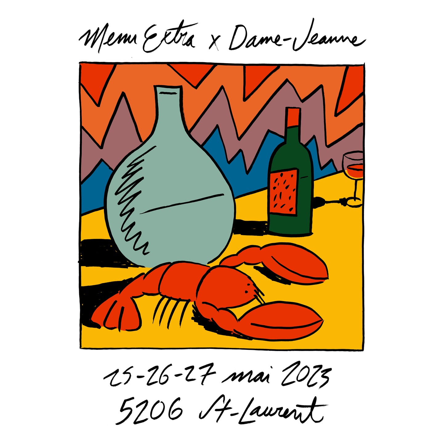 Mai 2023 - Menu Extra x Dame-Jeanne