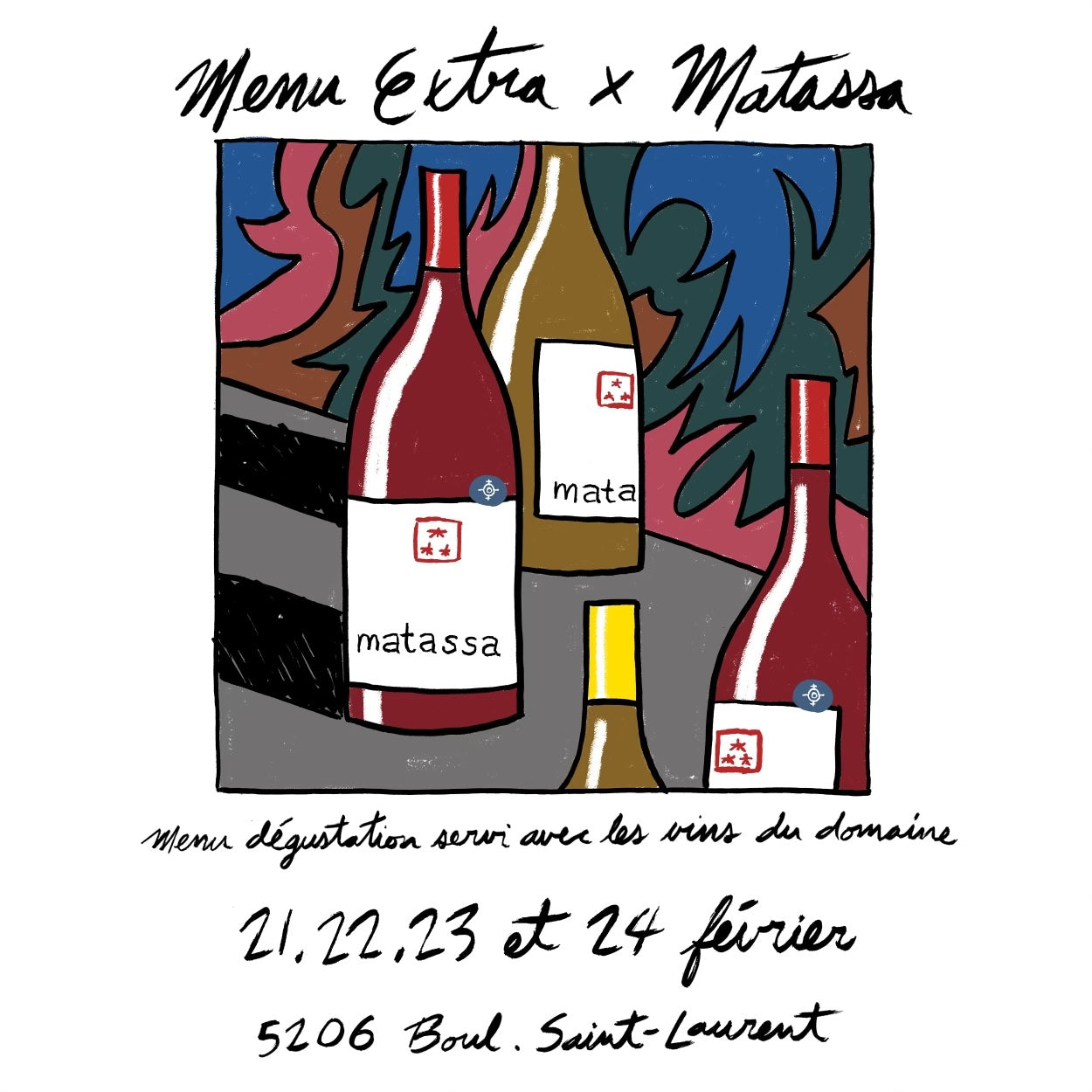 Février 2024 - Menu Extra x Matassa