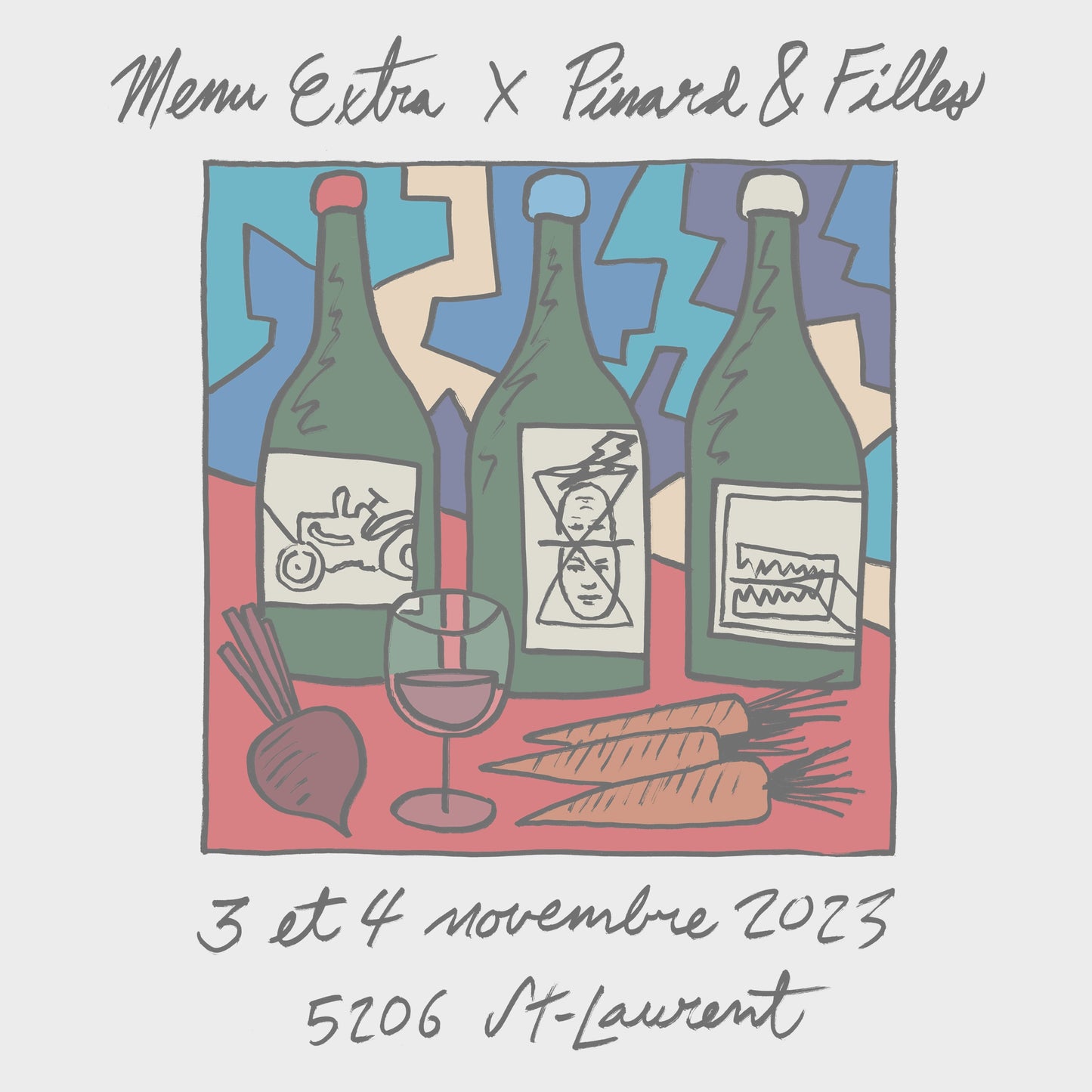 Novembre 2023 - Menu Extra x Pinard & Filles