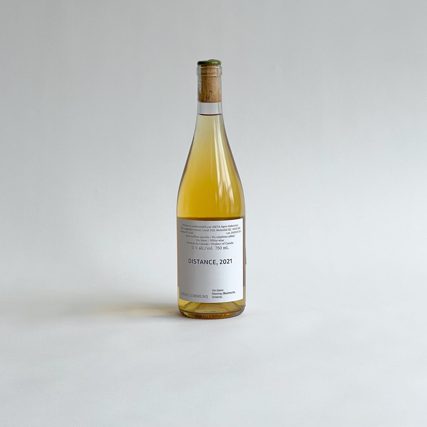 Common Places, Quebec Wine, Distance 2021