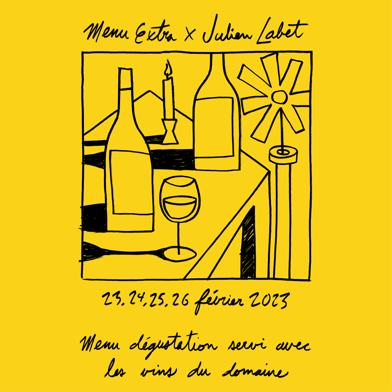 Février 2023 - Menu Extra x Julien Labet