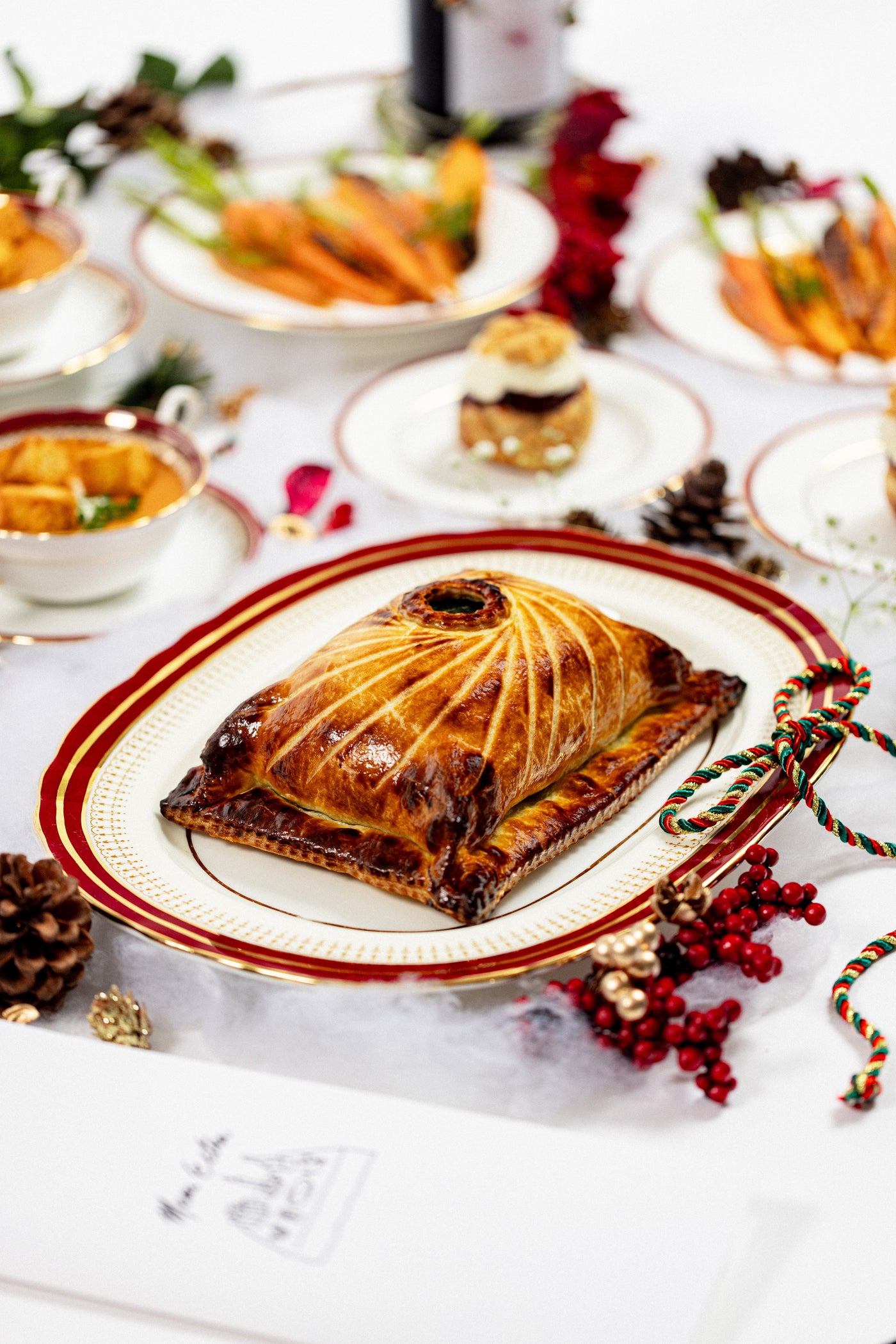 Le Pithiviers de canard et foie gras