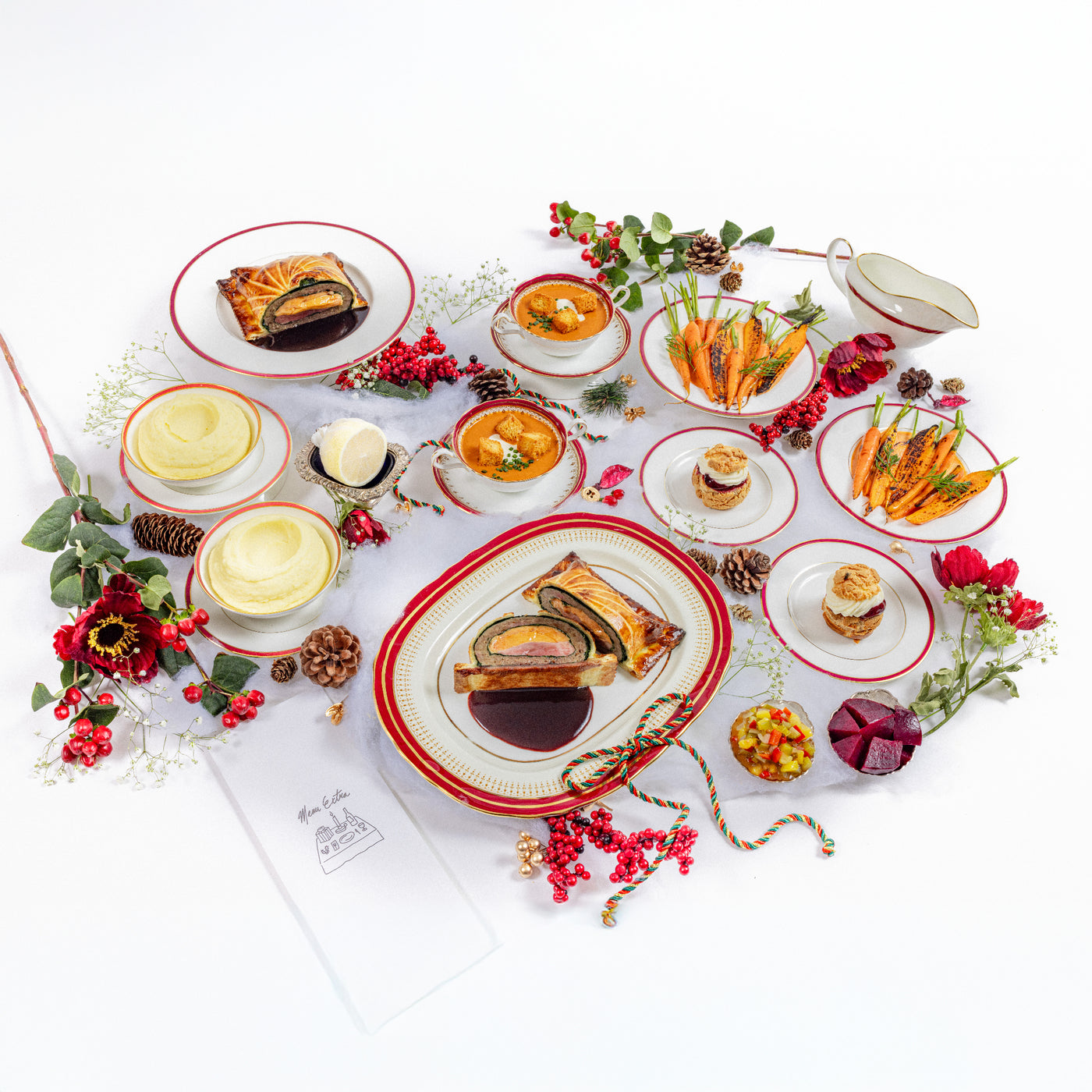 Festin de Noël Extra - Pithiviers de canard et foie gras