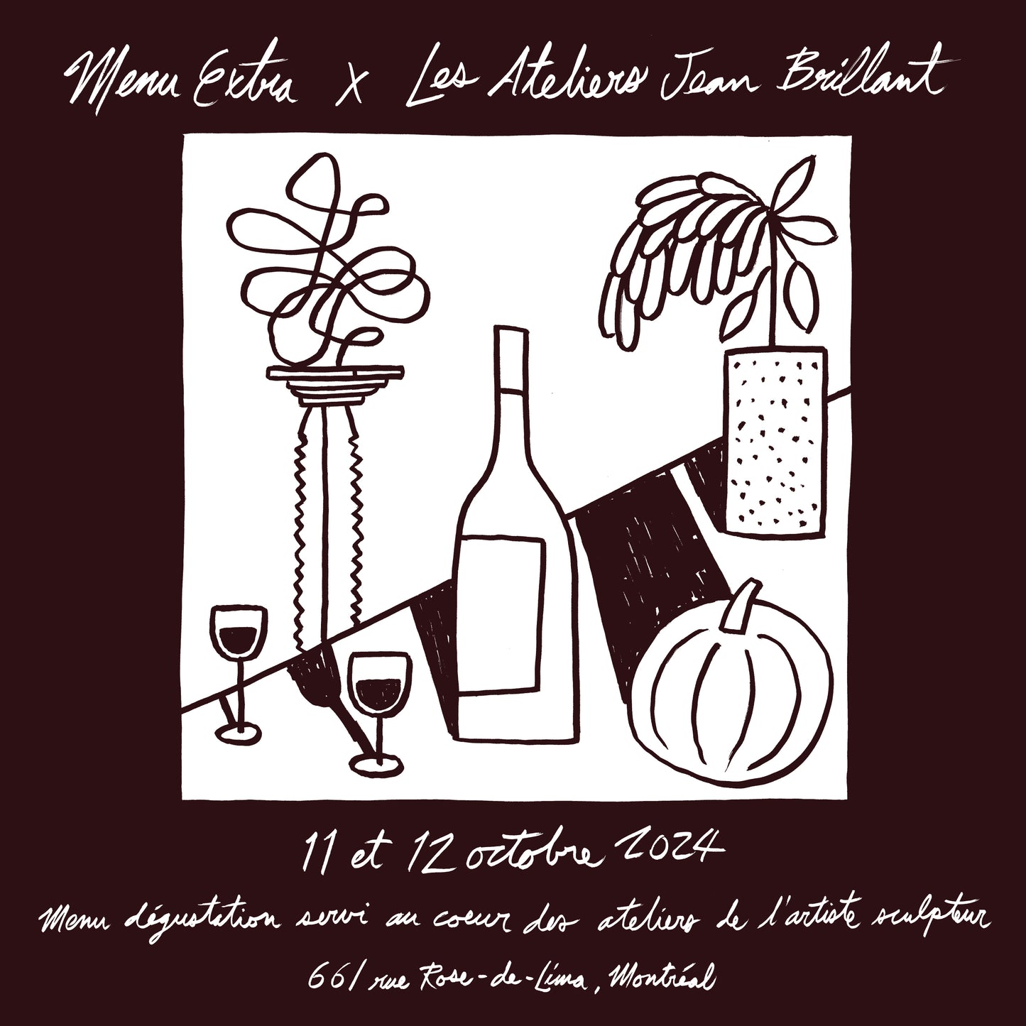 Octobre 2024 - Menu Extra X Les Ateliers Jean Brillant