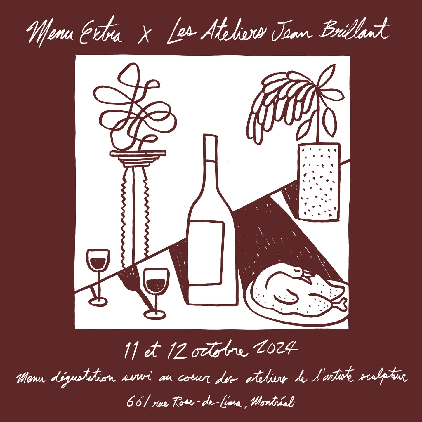 Octobre 2024 - Menu Extra X Les Ateliers Jean Brillant